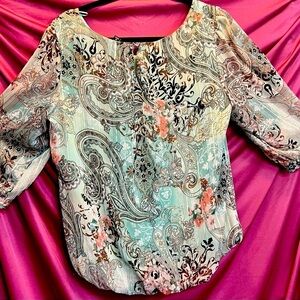Roz & Alley nice blouse size 1x 174